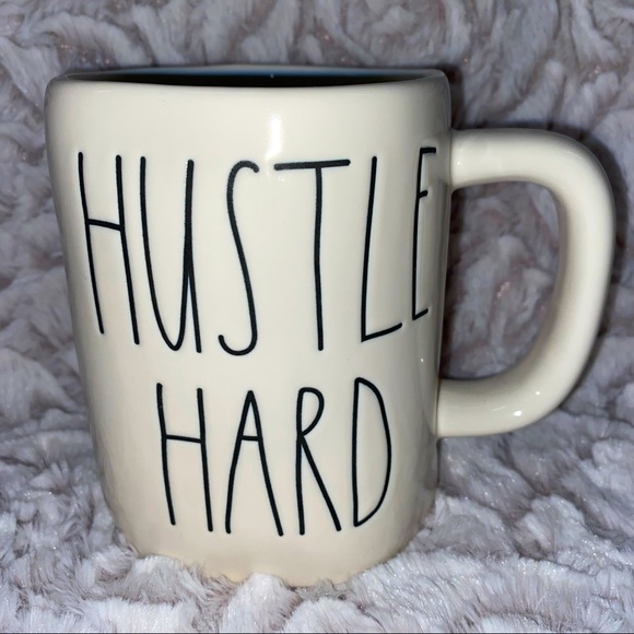 Rae Dunn Other - Rae Dunn HUSTLE HARD mug